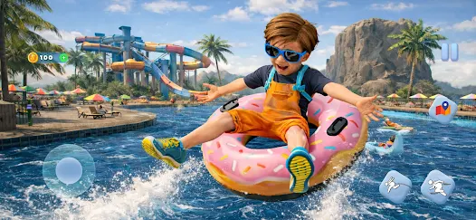 Aquapark Waterslide Simulator Screenshot2