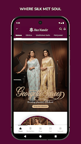 Man Mandir Silks & Saris Screenshot2