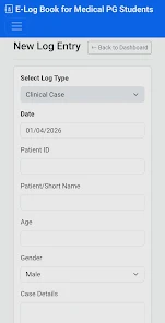 E Log Book For Medical PG's Screenshot4