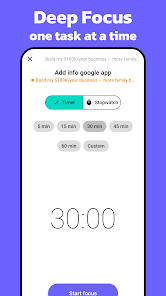 meBetter: Goals, Focus, Timer Screenshot2