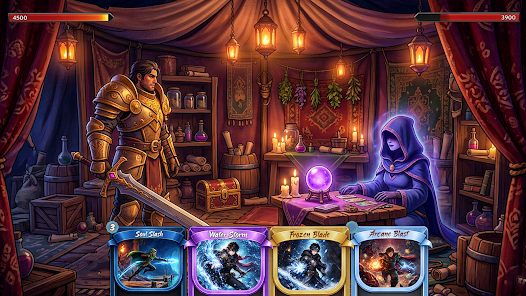 Slay Card Spire Battle Screenshot5