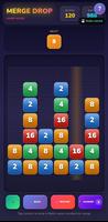 Merge Drop - 2048 Block Puzzle Screenshot1