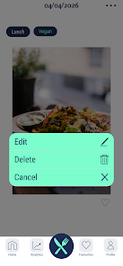 My Food Journal Screenshot4