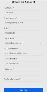 E Log Book For Medical PG's Screenshot2