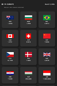 FX Europe — Currency Converter Screenshot7