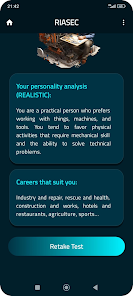 RIASEC TEST Screenshot7