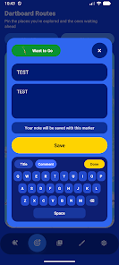 Travel Bullseye Places Log Screenshot7