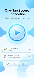 Bunny Proxy: Fast VPN, Browser Screenshot1
