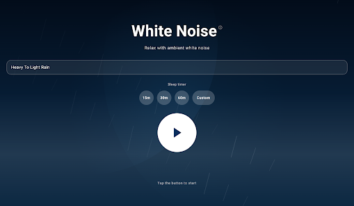 Just White Noise Screenshot5