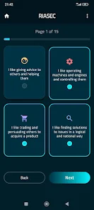 RIASEC TEST Screenshot6