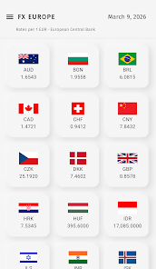 FX Europe — Currency Converter Screenshot1