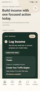Passive Income Coach Screenshot1