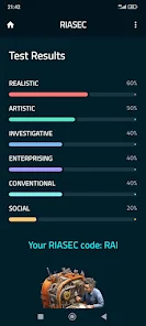RIASEC TEST Screenshot5
