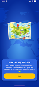 Travel Bullseye Places Log Screenshot3