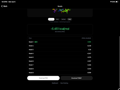 Dock It - Protein-Ligand Dock Screenshot9