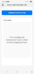 AI Job Cover Letter Generator Screenshot6