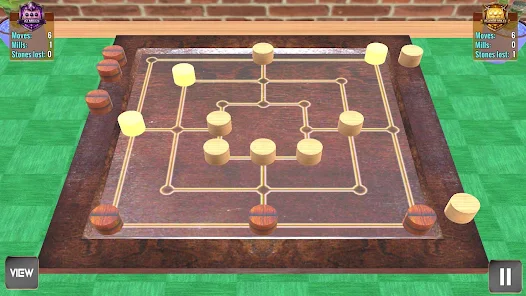 Nine Men’s Morris – Board Game Screenshot2