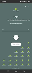 Siket Bank Mobile App Screenshot1