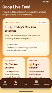 Chicken Quiz Screenshot1