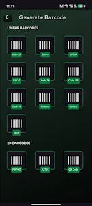 Qr and Barcode Generator Screenshot2