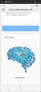 AI Job Cover Letter Generator Screenshot7