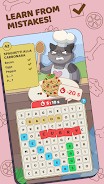 Food Words: Cooking Cat Puzzle Screenshot4