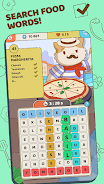 Food Words: Cooking Cat Puzzle Screenshot1