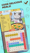 Food Words: Cooking Cat Puzzle Screenshot6