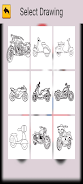 Ninja Motorcycle Coloring Screenshot3