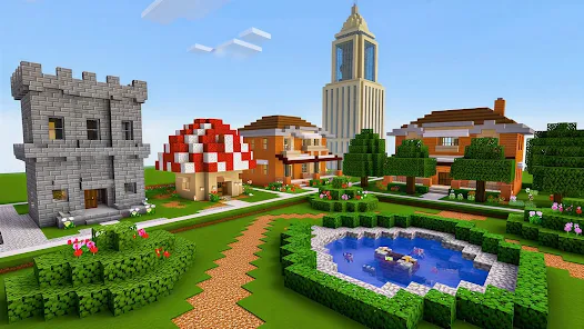 Crafts Hen: Building Craft 3D Screenshot1