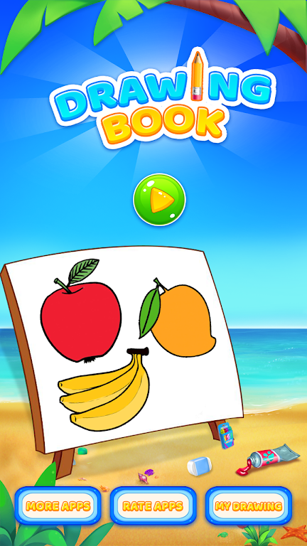 Fruits Coloring Book & Drawing Screenshot1