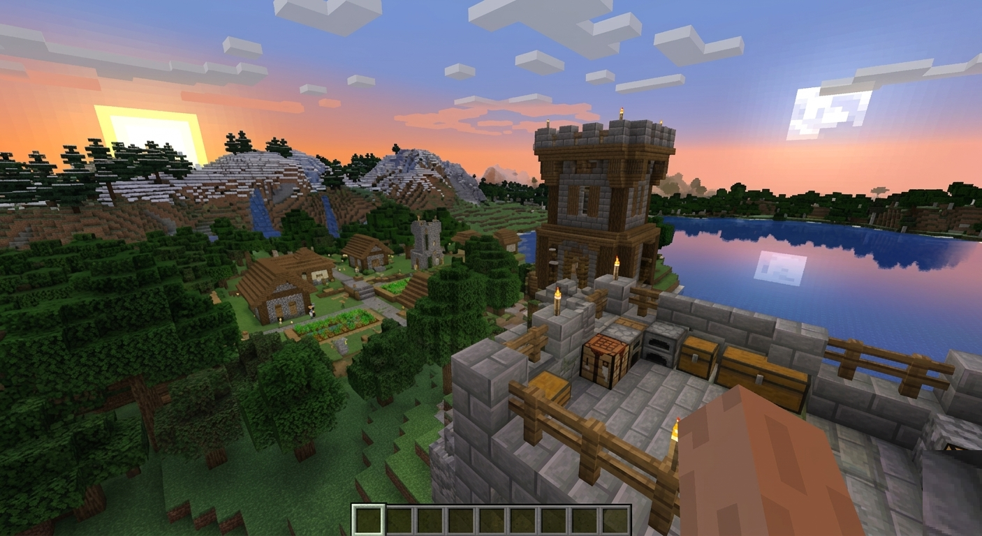 Minicraft: City Craft Building Screenshot1