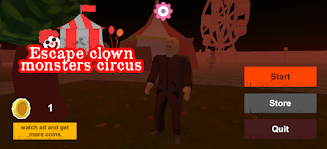Escape clown monsters circus Screenshot1