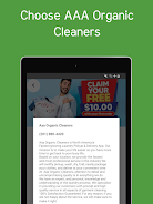 AAA Organic Cleaners Screenshot8
