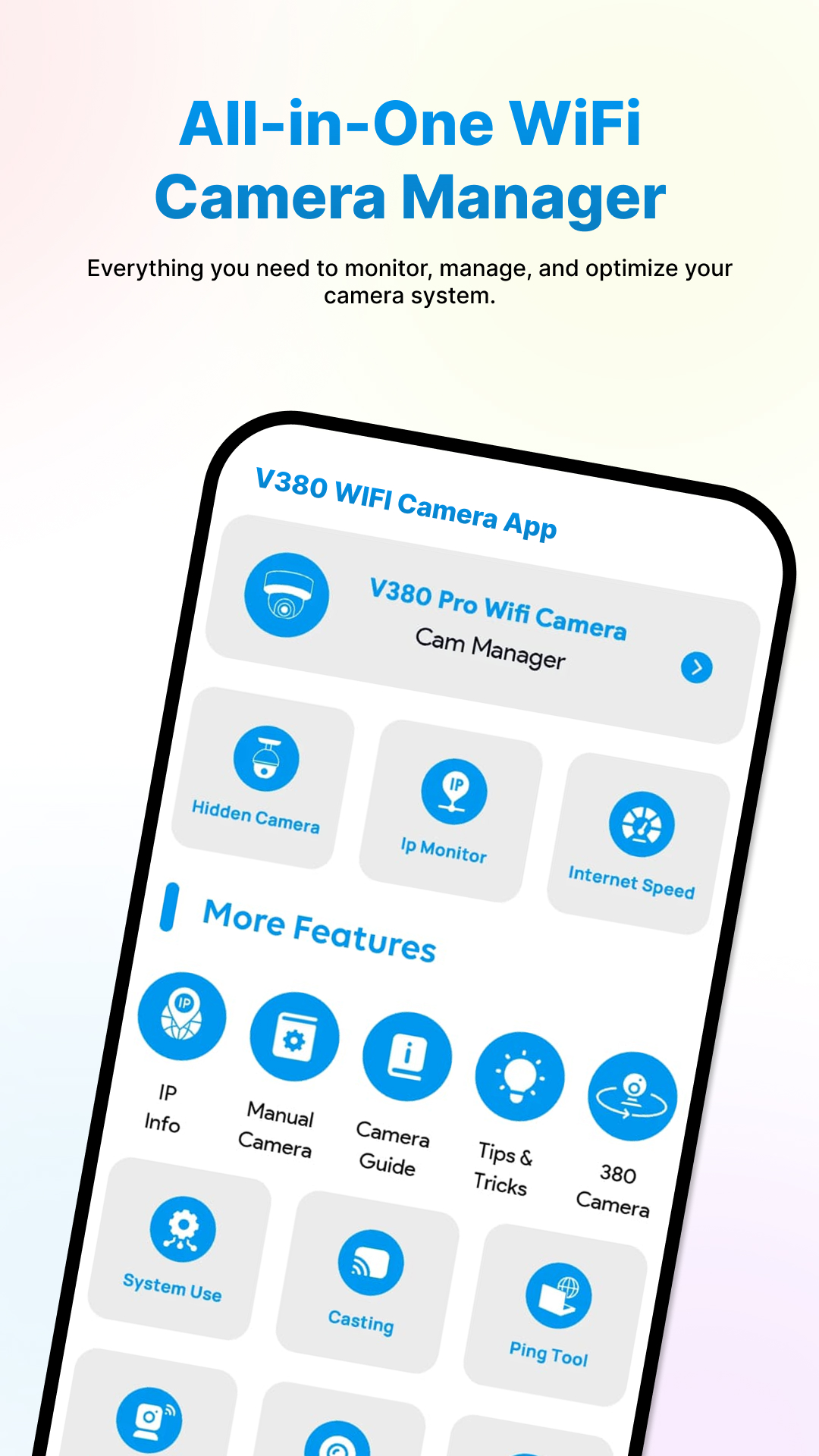 V380 WIFI Camera App Screenshot1