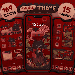 Bat Vampire Icon Pack & Widget APK