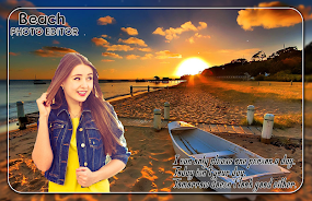 Beach Photo Editor Screenshot4