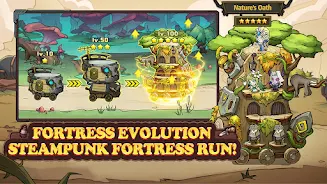 Steampunk: Fortress Run Screenshot8