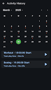 Interval Timer - Workout Log Screenshot3