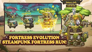 Steampunk: Fortress Run Screenshot3