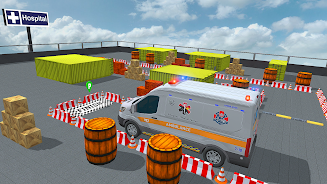City Ambulance Parking Games Screenshot2