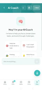 Focused Flow: ADHD AI Coach Screenshot6