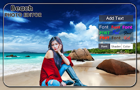 Beach Photo Editor Screenshot2