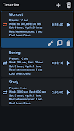 Interval Timer - Workout Log Screenshot10