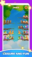 Bird Sort Fun Number Screenshot1