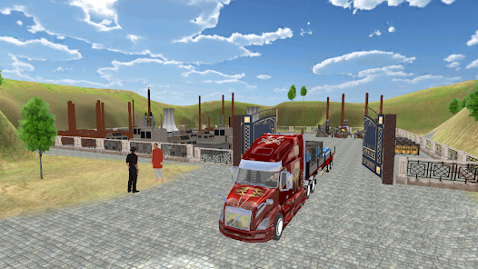 Cargo Truck Transport Car Game Screenshot2