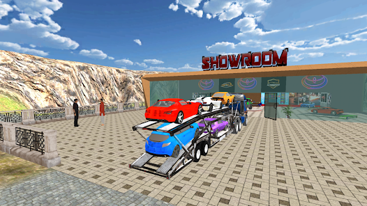 Cargo Truck Transport Car Game Screenshot5