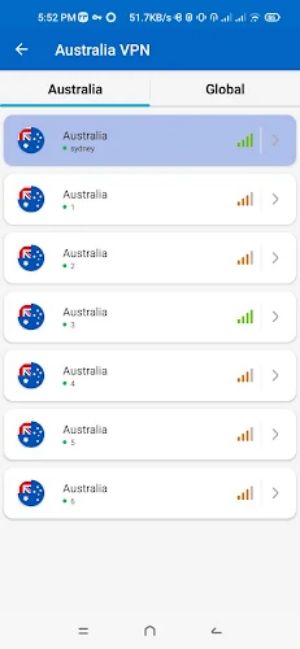 Australia VPN - Fast & Secure Screenshot2