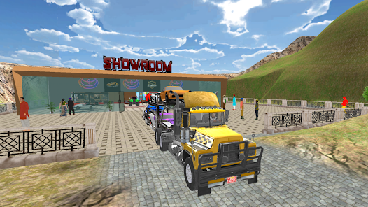 Cargo Truck Transport Car Game Screenshot6