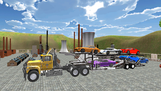 Cargo Truck Transport Car Game Screenshot3